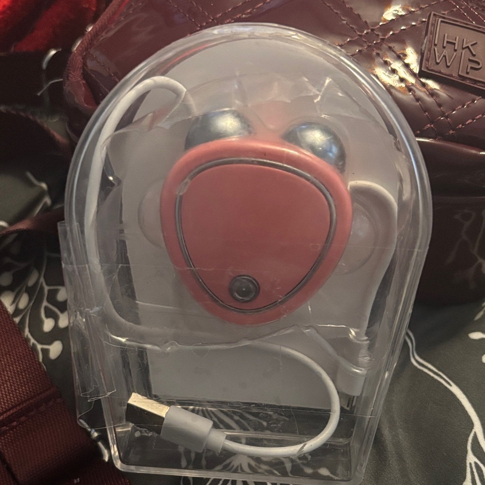 Pink Facial Massage Tool for Women - Rechargeable Skincare Device